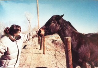 Me and Horse in pasture – Fort Collins, CO